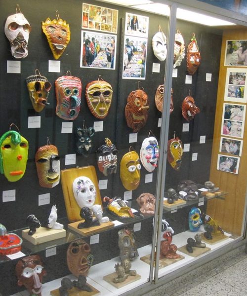 21 finished showcase of masks