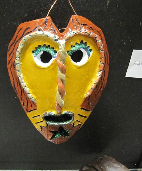 26 painted mask