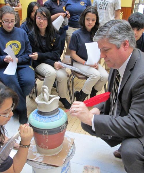 Principal signing