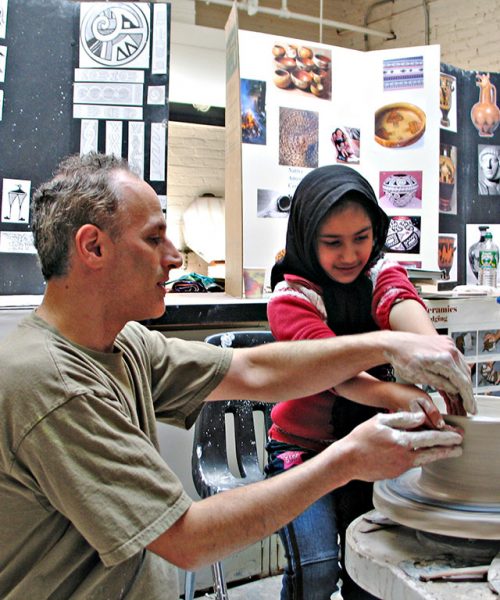 girl-at-the-wheel-creating-a-large-bowl